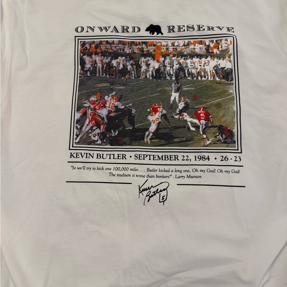onward reserve White Graphic T-Shirt